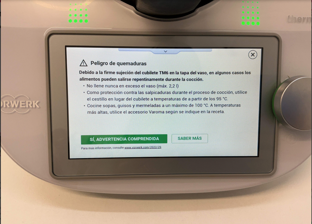 Thermomix Vorwerk Tm6 Reacondicionada por experto